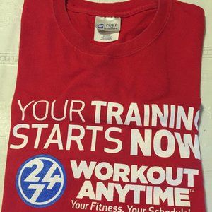 Men's-TShirt-Your Training Starts Now #3011